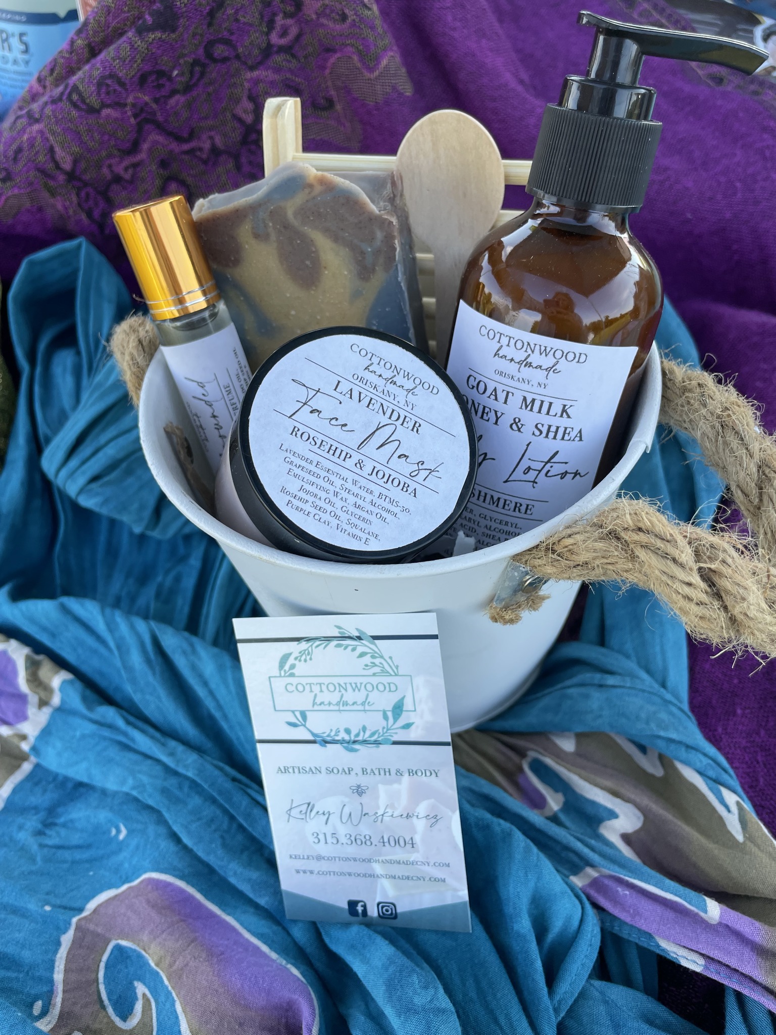 Cottonwood Handmade gift set donation