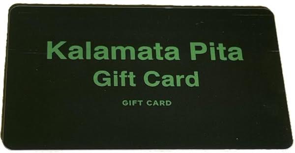 Kalamata Pita gift cards donation