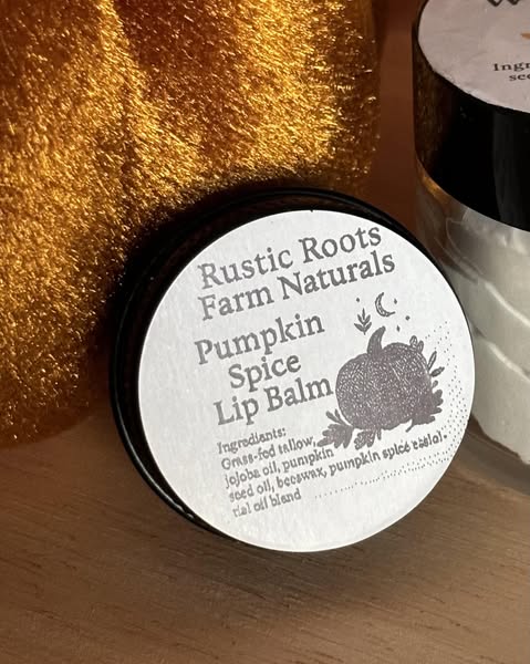 Rustic Roots Farm lip balm
