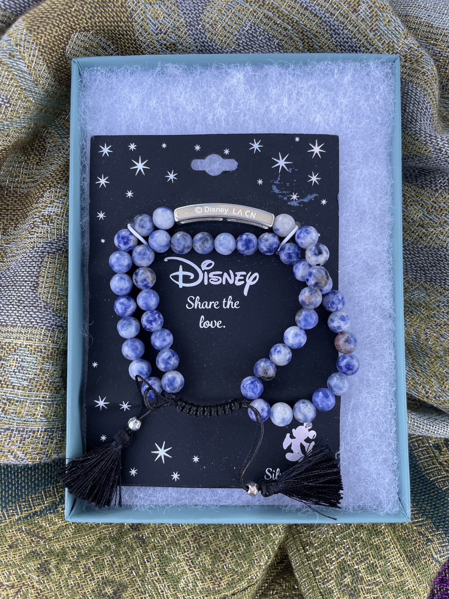 Grounding sodalite bracelet donation