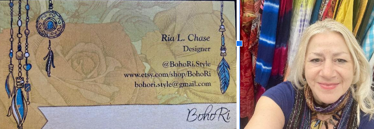 BohoRi SoulSpeaker Jewelry by Ria - logo/card